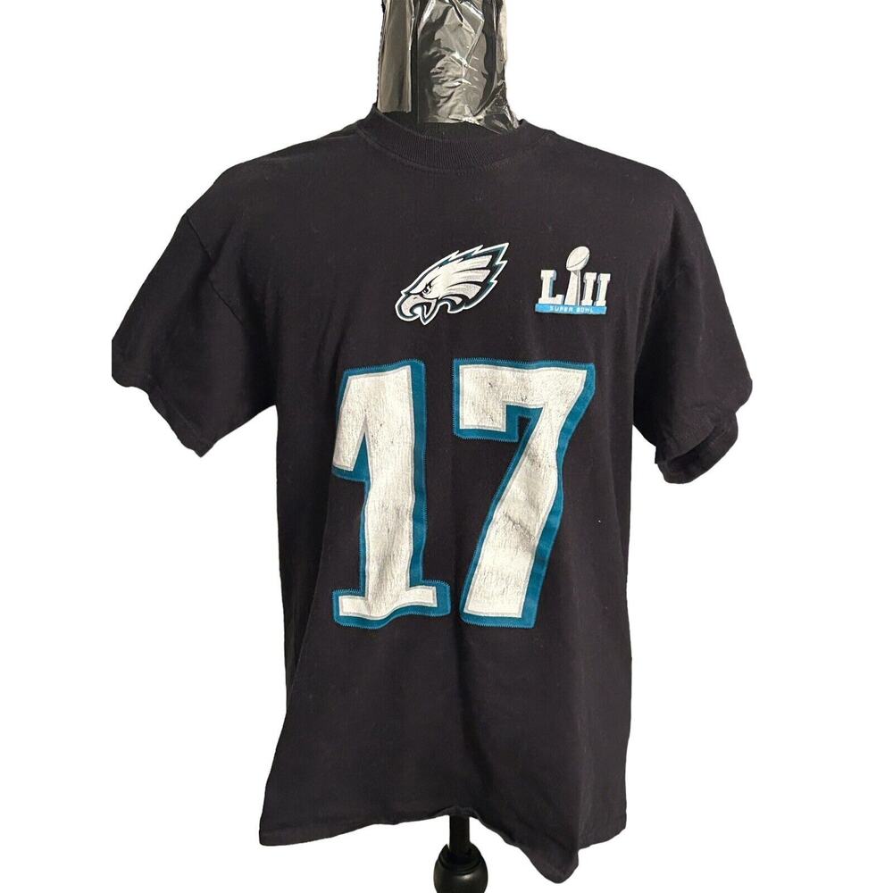 Philadelphia Eagles Alshon Jeffery #17 TShirt Size Youth Large Super Bowl 52 LII